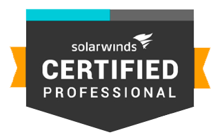 logo Certificado Profesional Solarwinds